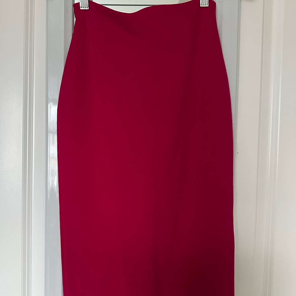 Amanda Uprichard Vibrant Pink Pencil Skirt